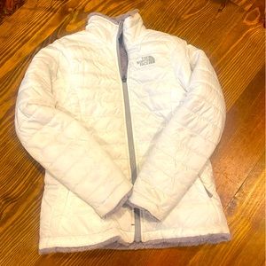 Girls North Face Reversible coat